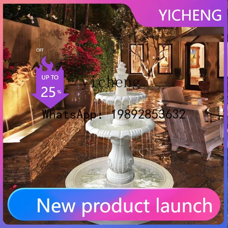X8 European multi-storey Roman flower pot fountain garden villa hotel home decoration water pool
X8 European multi-storey Roman flower pot fountain garden villa hotel home decoration water pool