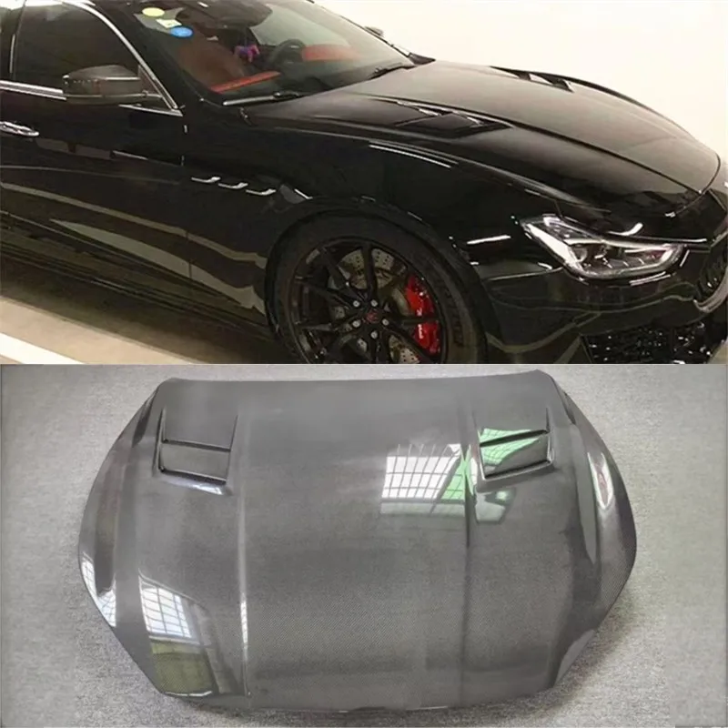 For Maserati Ghibli 2014 2015 2016 2017 2018 2019 2020 2021 ReaI Carbon Fiber Engine Hood Cover Kit
For Maserati Ghibli 2014 2015 2016 2017 2018 2019 2020 2021 ReaI Carbon Fiber Engine Hood Cover Kit