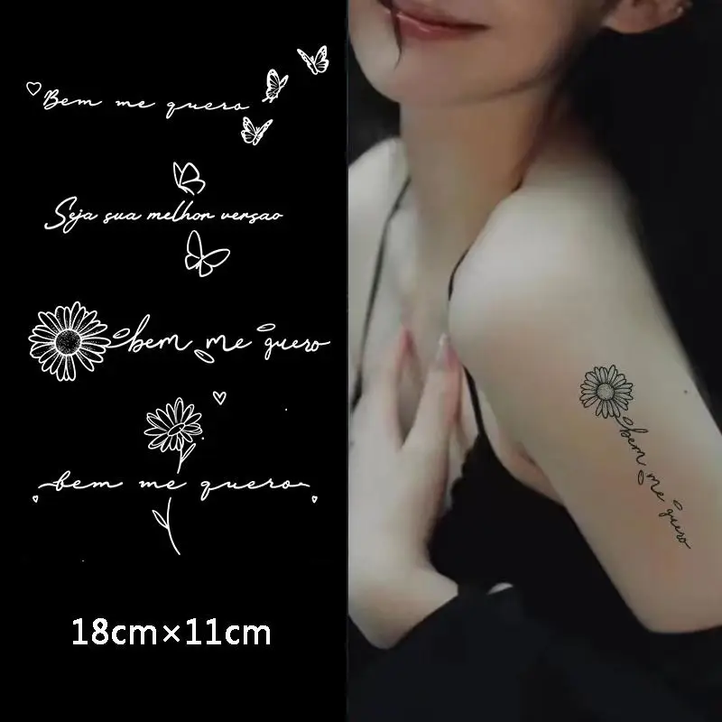 Long-Lasting 15 Days,Waterproof Temporary Tattoos for Men Women,Tattoo Stickers,Semi-Permanent Fake Tattoo,Minimalist Tattoo
Long-Lasting 15 Days,Waterproof Temporary Tattoos for Men Women,Tattoo Stickers,Semi-Permanent Fake Tattoo,Minimalist Tattoo