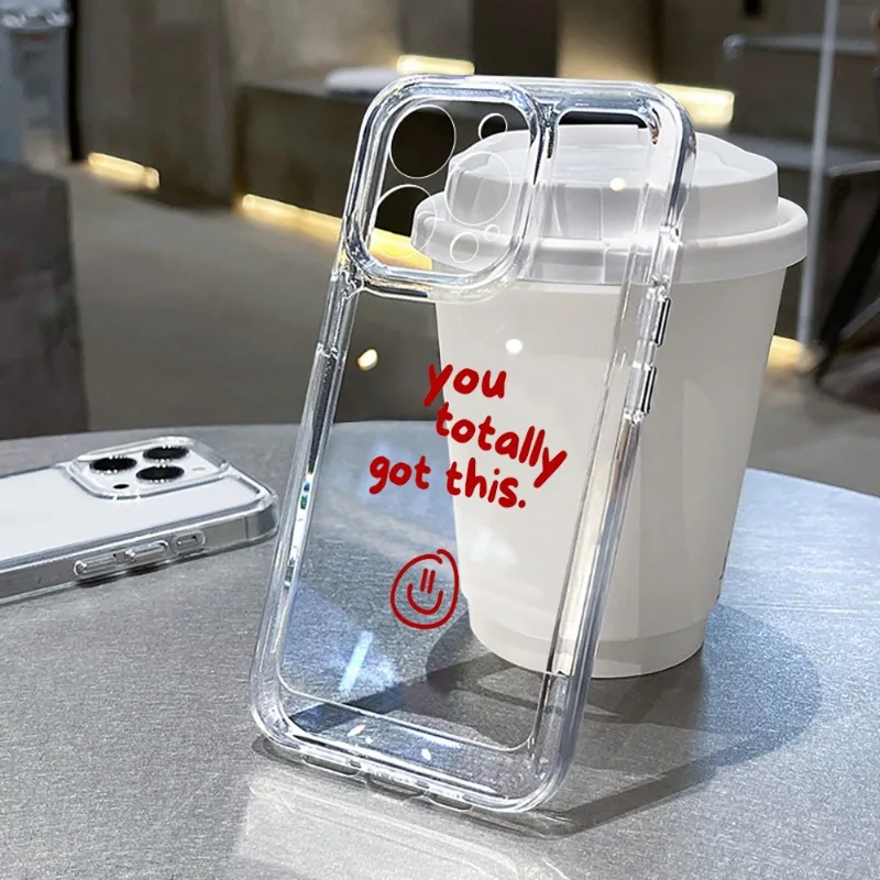 English Word Phone Case For iPhone 17 16 15 11 12 14 13 Pro Max Mini XS X XR 7 Plus 17E Air Shockproof Transparent Cover Fundas
English Word Phone Case For iPhone 17 16 15 11 12 14 13 Pro Max Mini XS X XR 7 Plus 17E Air Shockproof Transparent Cover Fundas