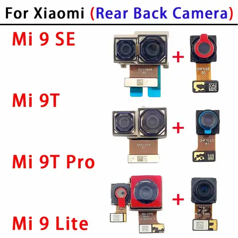 Cámara trasera para Xiaomi Mi 9 Lite Se 9T Pro Mi9Se Mi9T Mi9TPro Mi9Lite módulo de cámara vista trasera piezas de repuesto