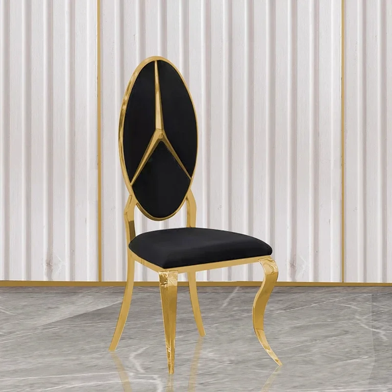 Ergonomic Lixury Dining Chairs Accent Gold Leg Black Designer Dining Chairs Ergonomic Chaises Salle Manger House Furnitures
Ergonomic Lixury Dining Chairs Accent Gold Leg Black Designer Dining Chairs Ergonomic Chaises Salle Manger House Furnitures