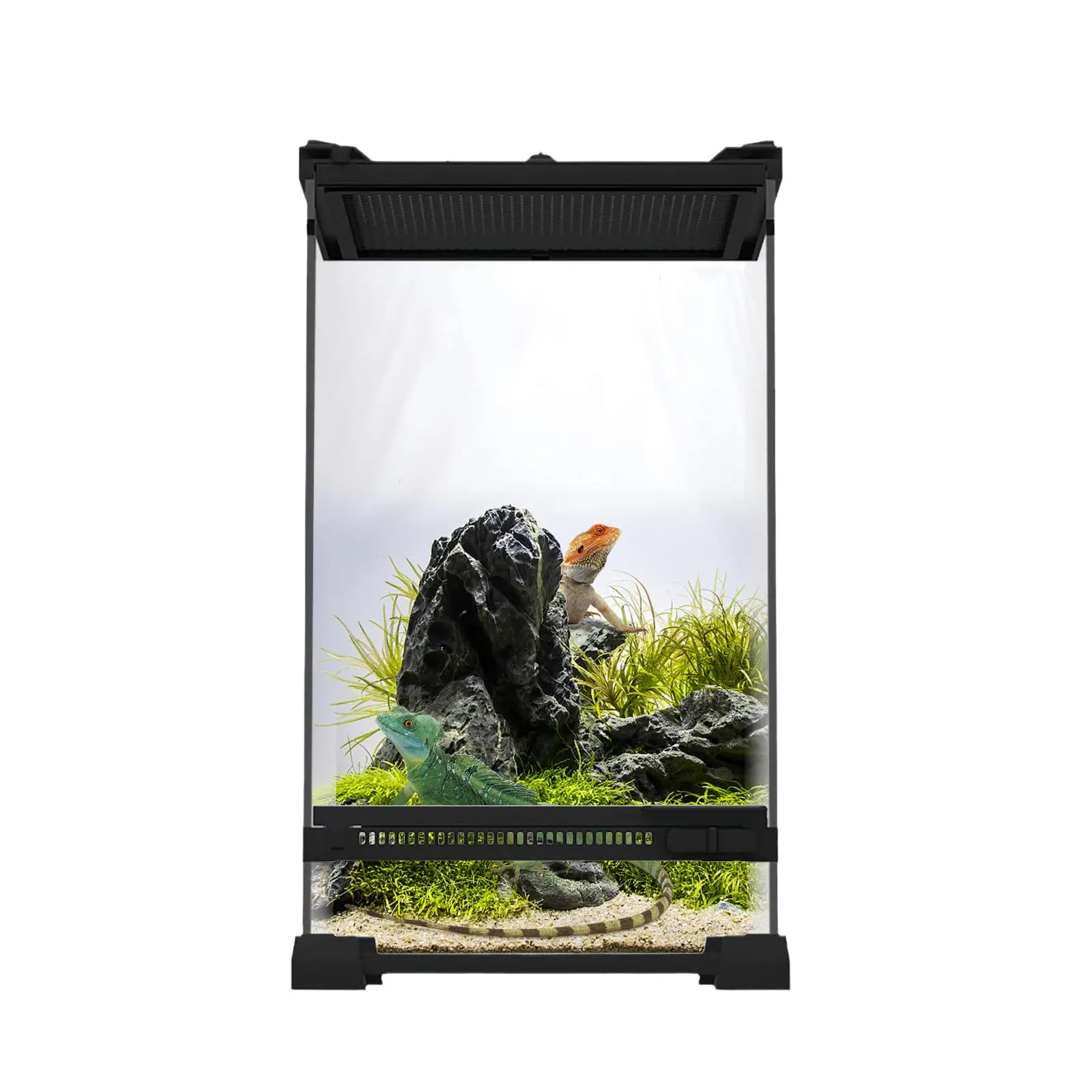 20 x 20 x 30 cm Reptile Feeding Box – Glass Terrarium with Front Ventilation, Escape-Proof Screw Cap
20 x 20 x 30 cm Reptile Feeding Box – Glass Terrarium with Front Ventilation, Escape-Proof Screw Cap