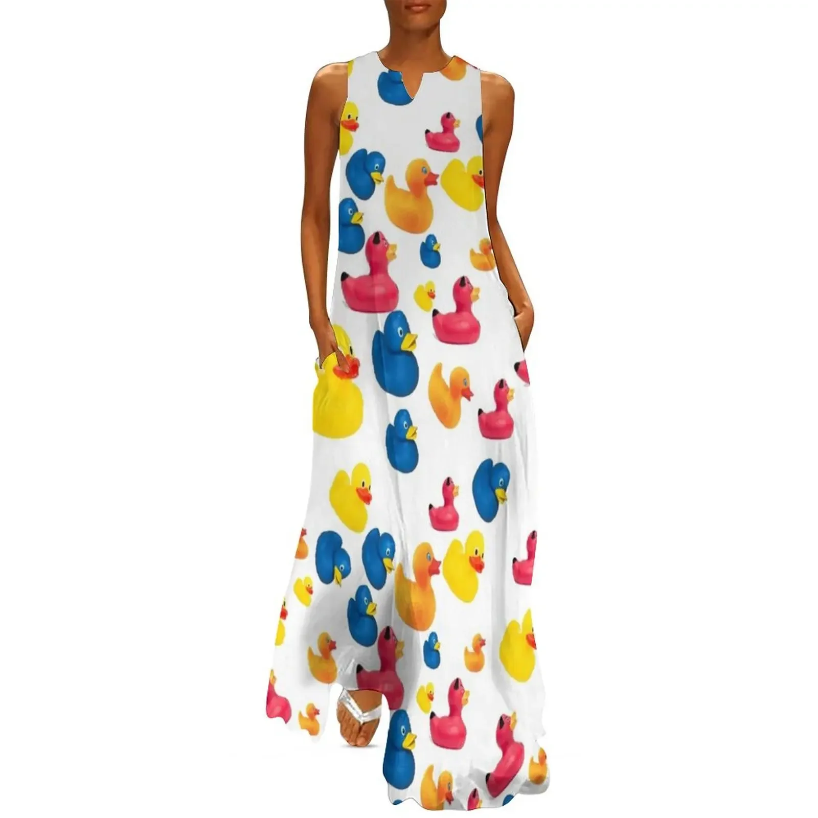 Colorful rubber duck pattern Long Dress Women's clothing dresses for womens 2025 Dress
Colorful rubber duck pattern Long Dress Women's clothing dresses for womens 2025 Dress