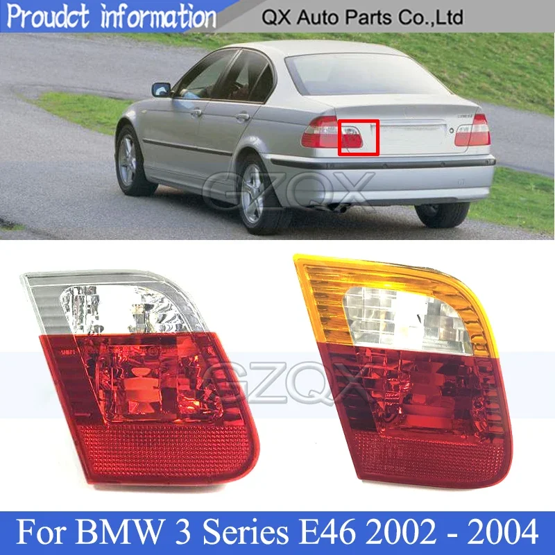 Внутренний задний фонарь CAPQX для BMW 3 серии E46 320i 323i 325i 328i 2002-2004, задний стоп-сигнал, передняя фара
Внутренний задний фонарь CAPQX для BMW 3 серии E46 320i 323i 325i 328i 2002-2004, задний стоп-сигнал, передняя фара
