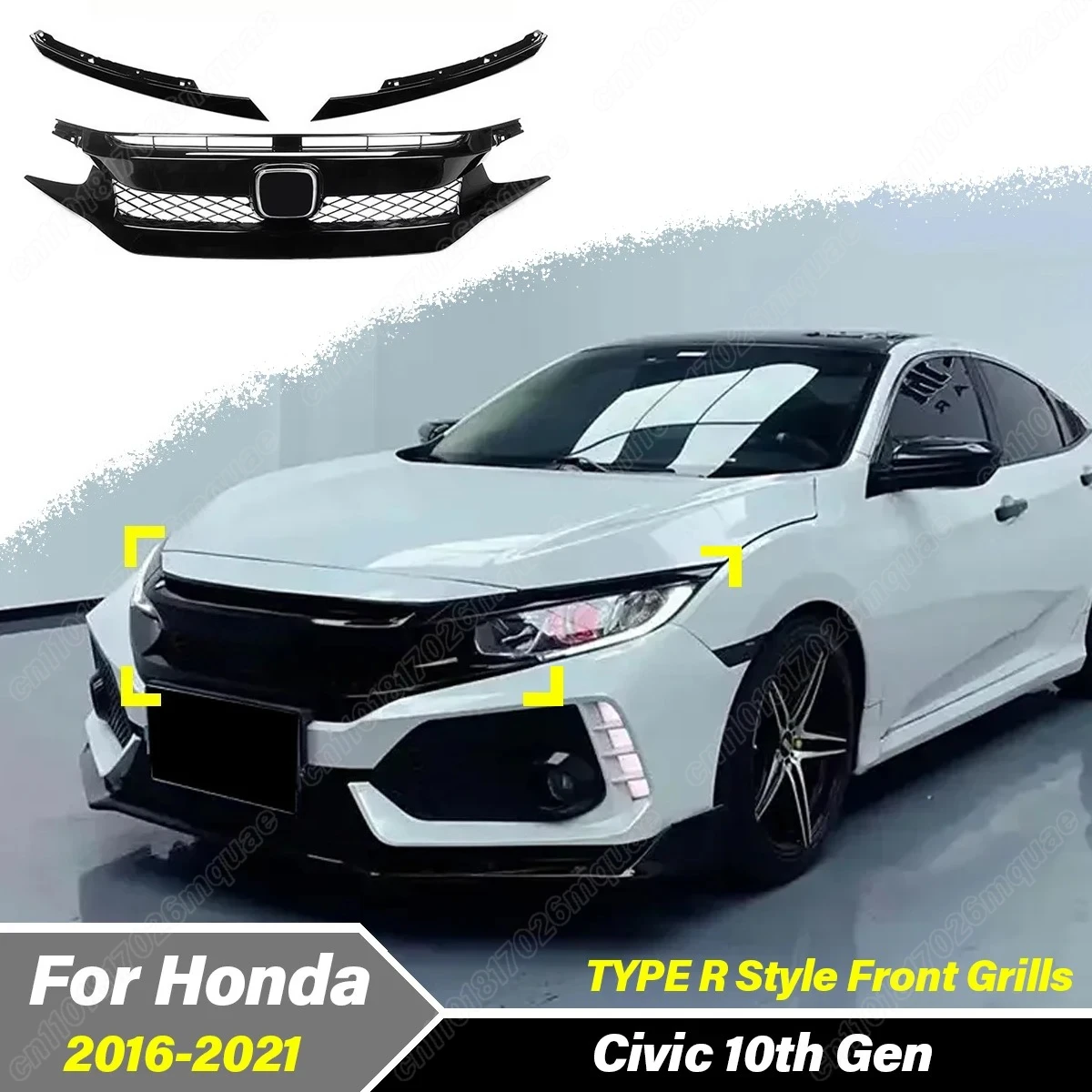 For Honda Civic 10th Gen 2016 2017 2018 2019 2020 2021 Car Racing Front Radiator Cover Air Intake Grille Exterior Accessories
For Honda Civic 10th Gen 2016 2017 2018 2019 2020 2021 Car Racing Front Radiator Cover Air Intake Grille Exterior Accessories