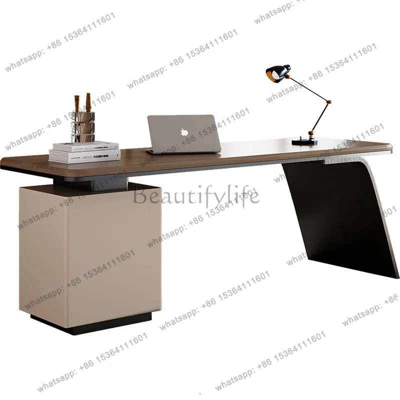 Solid wood desk light luxury modern study high sense simple retro computer desk
Solid wood desk light luxury modern study high sense simple retro computer desk