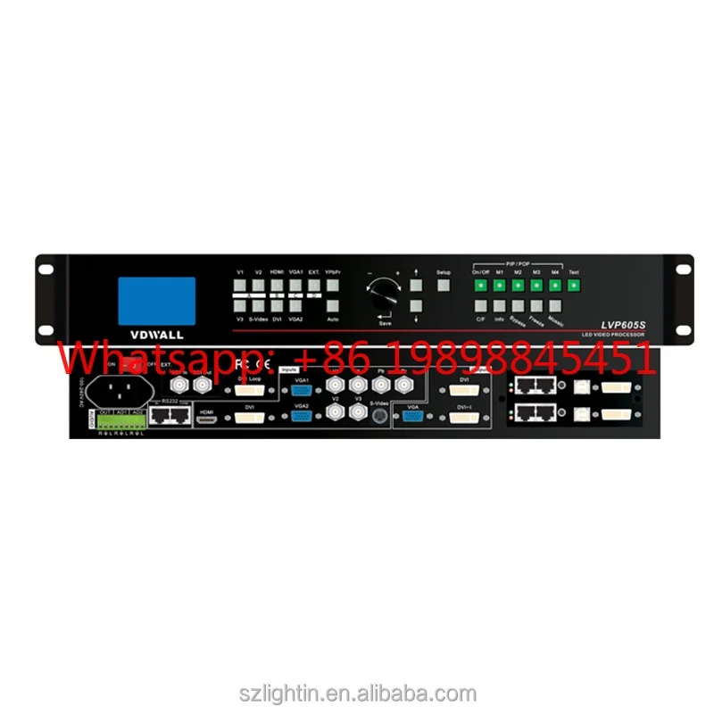 Vdwall LVP605S LED Video Processor 1080P HD Video Wall Controller for LED Display
Vdwall LVP605S LED Video Processor 1080P HD Video Wall Controller for LED Display