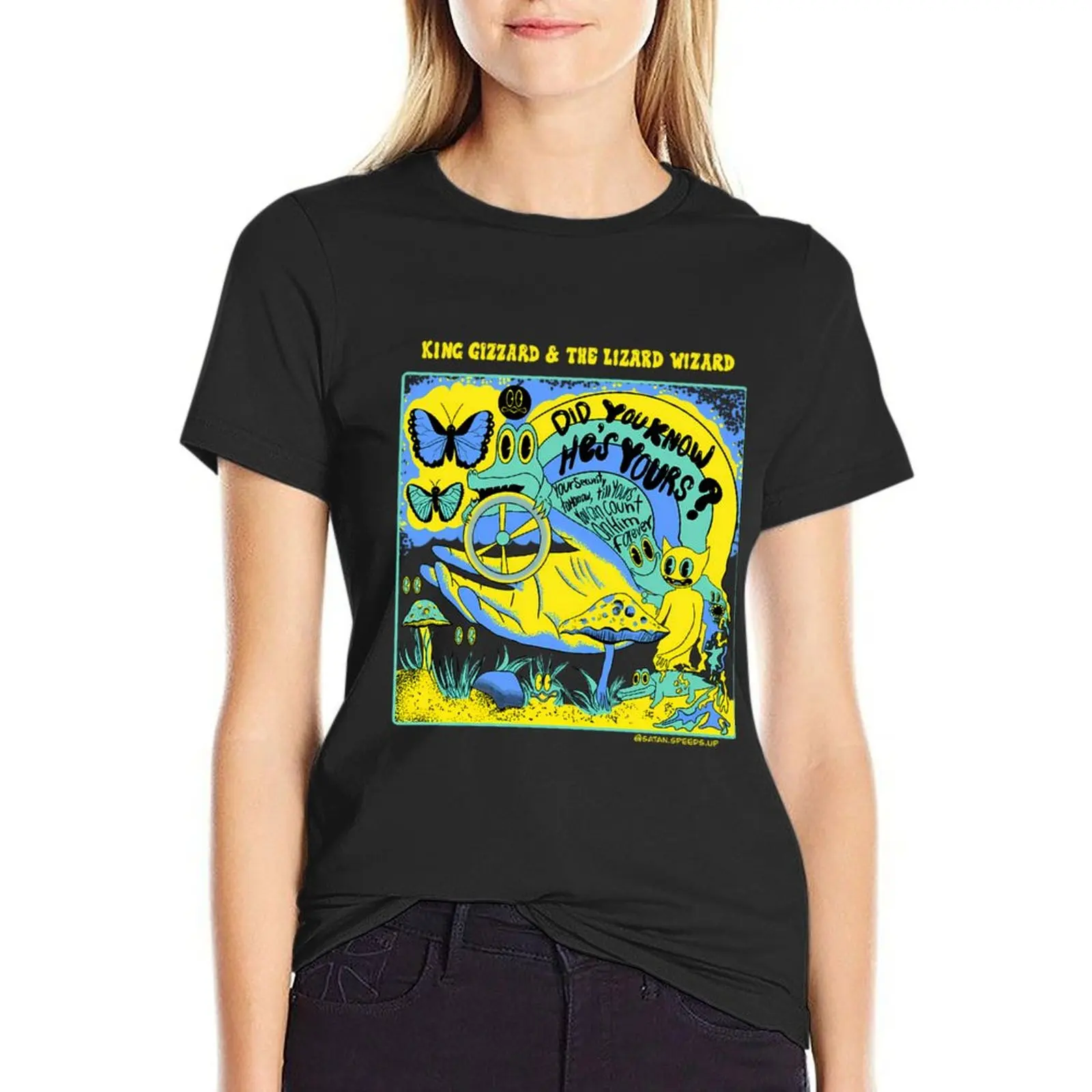 King Gizzard and the Lizard Wizard - Yours T-Shirt animal print shirt for girls funnys tops ariat shirts for Women
King Gizzard and the Lizard Wizard - Yours T-Shirt animal print shirt for girls funnys tops ariat shirts for Women