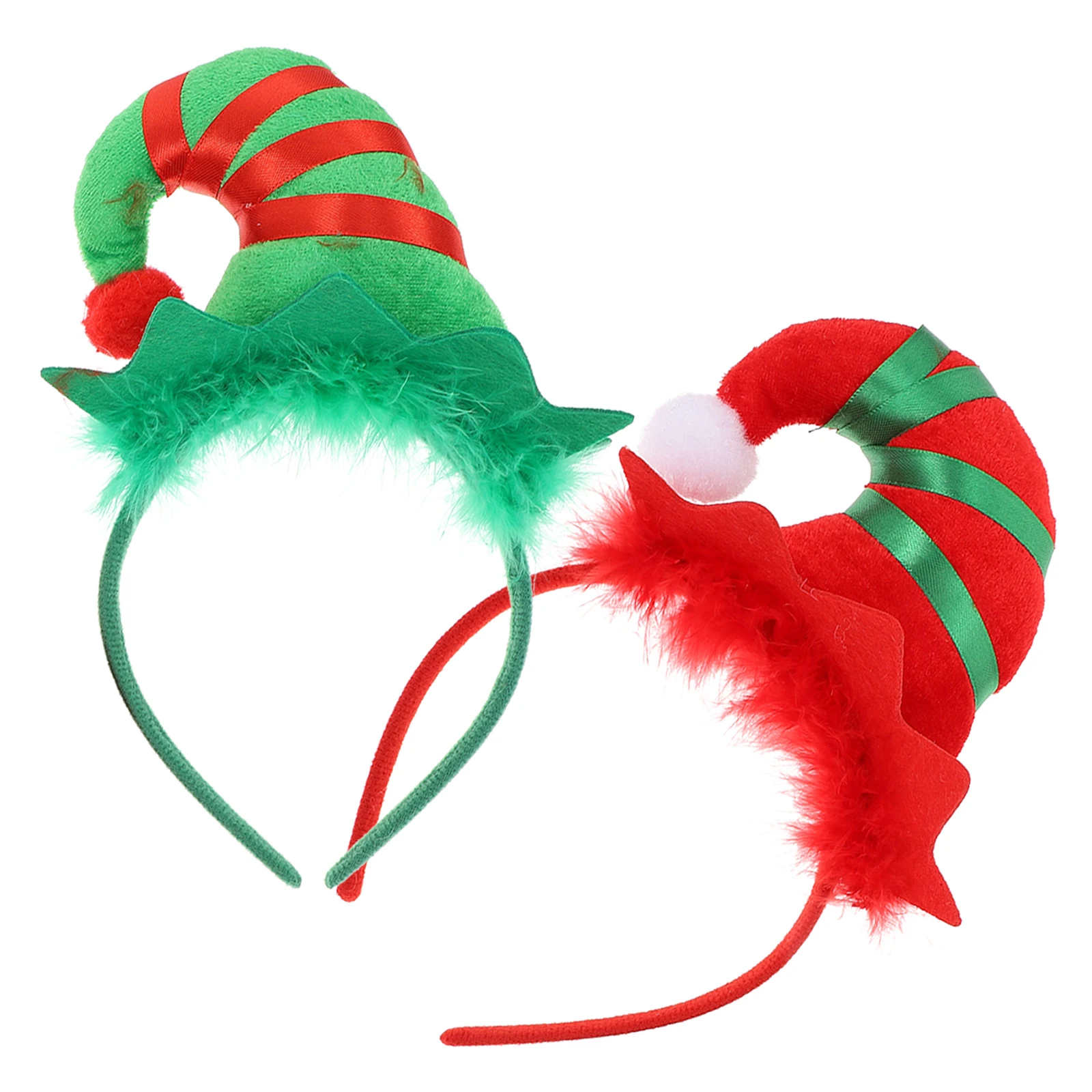 2 Pcs Christmas Hairbands Red Green Hat Headpiece Kids Adults Festive Party Headdress Hairstyle Tools Carnival Costumes
2 Pcs Christmas Hairbands Red Green Hat Headpiece Kids Adults Festive Party Headdress Hairstyle Tools Carnival Costumes