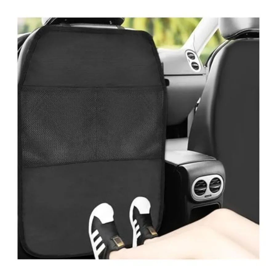 Kick Mat Back Seat Protector, Waterproof Car Backseat Protective Kick Mat with 2 Mesh Pockets, Large Vehicle Seat Back Kick Mat
Kick Mat Back Seat Protector, Waterproof Car Backseat Protective Kick Mat with 2 Mesh Pockets, Large Vehicle Seat Back Kick Mat