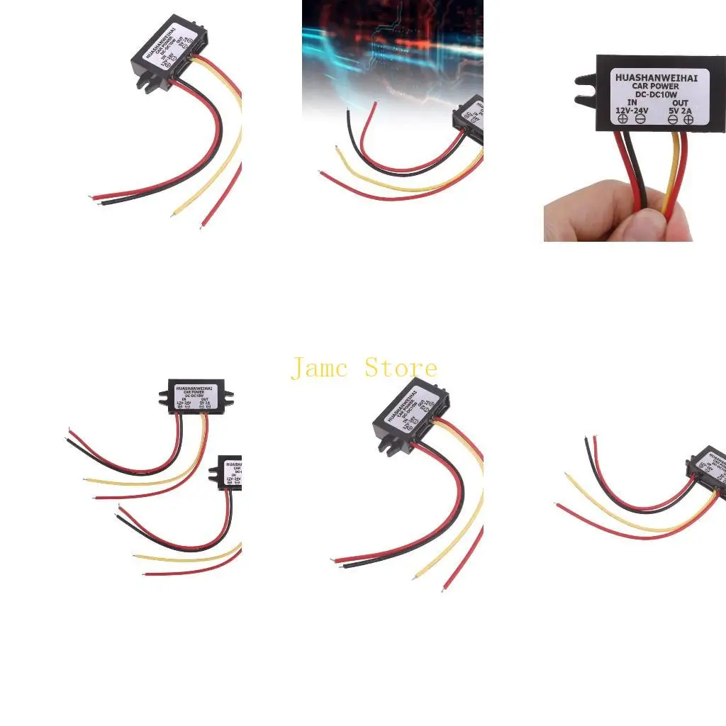 LX0B Voltages Converters Convert 12-24V to 5V 2A/3A Output for Driving Record Fan
LX0B Voltages Converters Convert 12-24V to 5V 2A/3A Output for Driving Record Fan