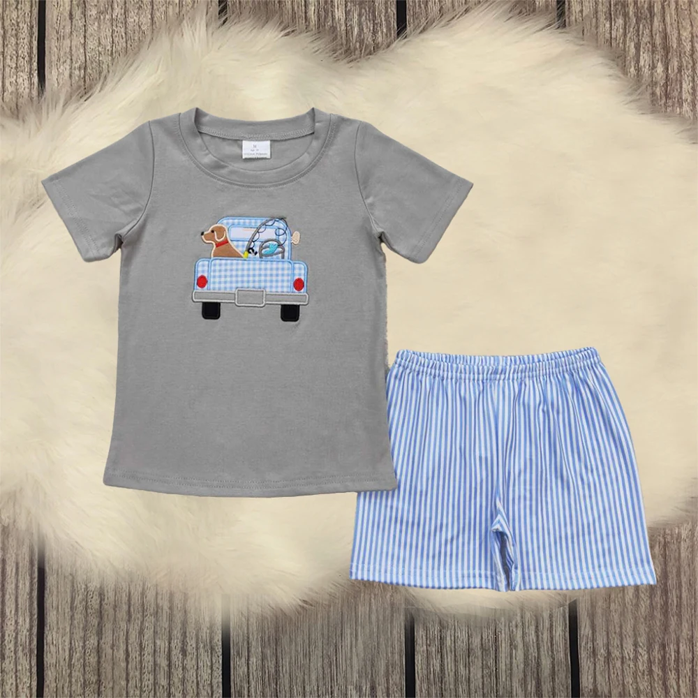Baby Boy Outfits Infant Toddler Children Clothes Kids Summer Soft Breathable Sets Short Sleeves Embroidery Fishing Tops Shorts
Baby Boy Outfits Infant Toddler Children Clothes Kids Summer Soft Breathable Sets Short Sleeves Embroidery Fishing Tops Shorts