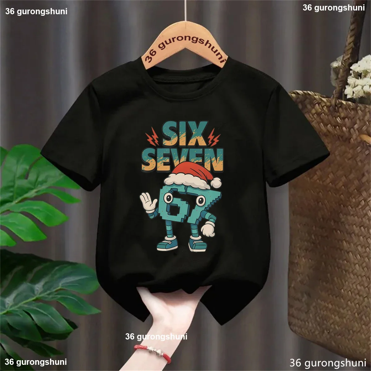 Cool Children'S Clothing Chirstmas Italian Brainrot Six Seven 67 Meme Printed T Shirt Girls/Boys Funny Kawaii Short Sleeve Shirt
Cool Children'S Clothing Chirstmas Italian Brainrot Six Seven 67 Meme Printed T Shirt Girls/Boys Funny Kawaii Short Sleeve Shirt