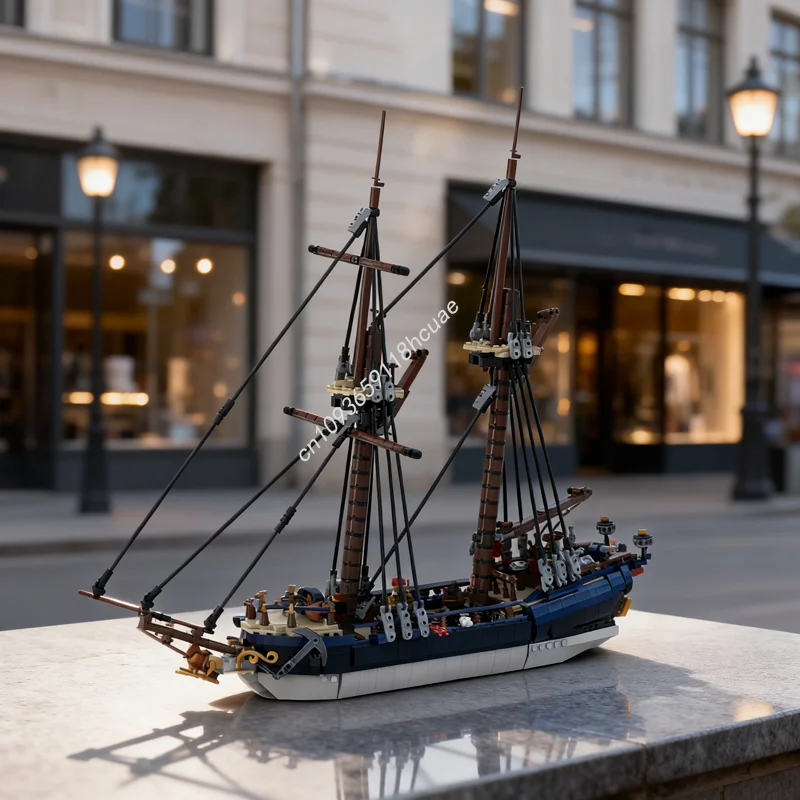 1813pcs MOC THE GLADIATOR Epic Caribbean Smugglers Pirates Model Building Blocks Construction Christmas Gift Toy Education Brick
1813pcs MOC THE GLADIATOR Epic Caribbean Smugglers Pirates Model Building Blocks Construction Christmas Gift Toy Education Brick