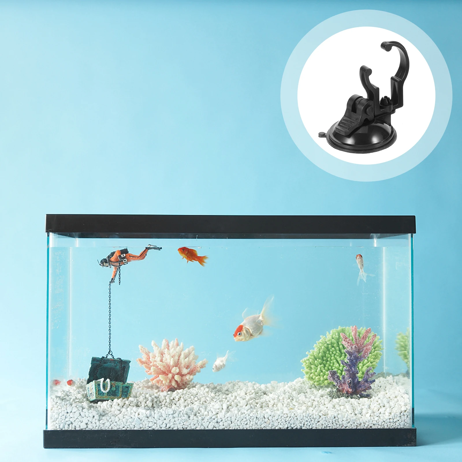2Pcs Suction Cup Light Clips for Fish Tank Aquarium Lamp Brackets Mounting Accessories Black Durable Easy Installation LED
2Pcs Suction Cup Light Clips for Fish Tank Aquarium Lamp Brackets Mounting Accessories Black Durable Easy Installation LED