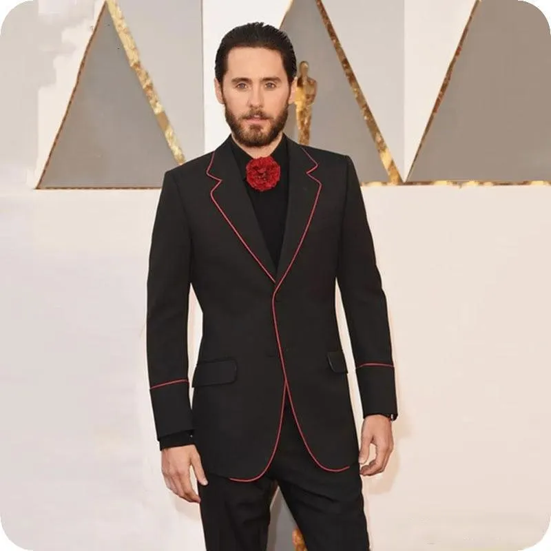 Black Stage Men Suits for Wedding Suits Tuxedos Best Man Blazer Prom Slim Fit Casual Groom Wear 2 piece Costume Homme Terno
Black Stage Men Suits for Wedding Suits Tuxedos Best Man Blazer Prom Slim Fit Casual Groom Wear 2 piece Costume Homme Terno