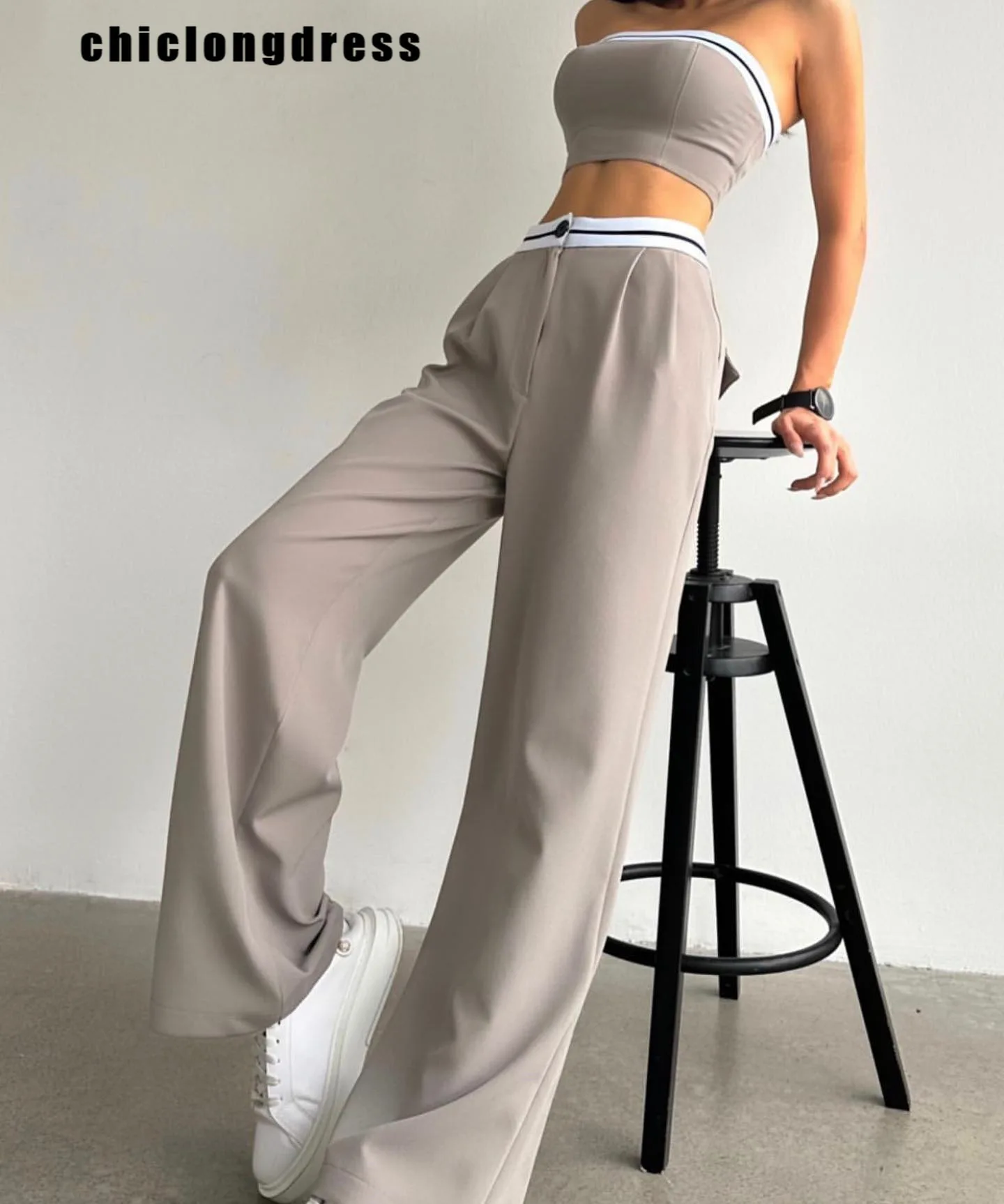 Summer Sexy Street Two Piece Set Women Fashiona Striped Bra Top Wide Leg Pants Two Piece Set Women
Summer Sexy Street Two Piece Set Women Fashiona Striped Bra Top Wide Leg Pants Two Piece Set Women