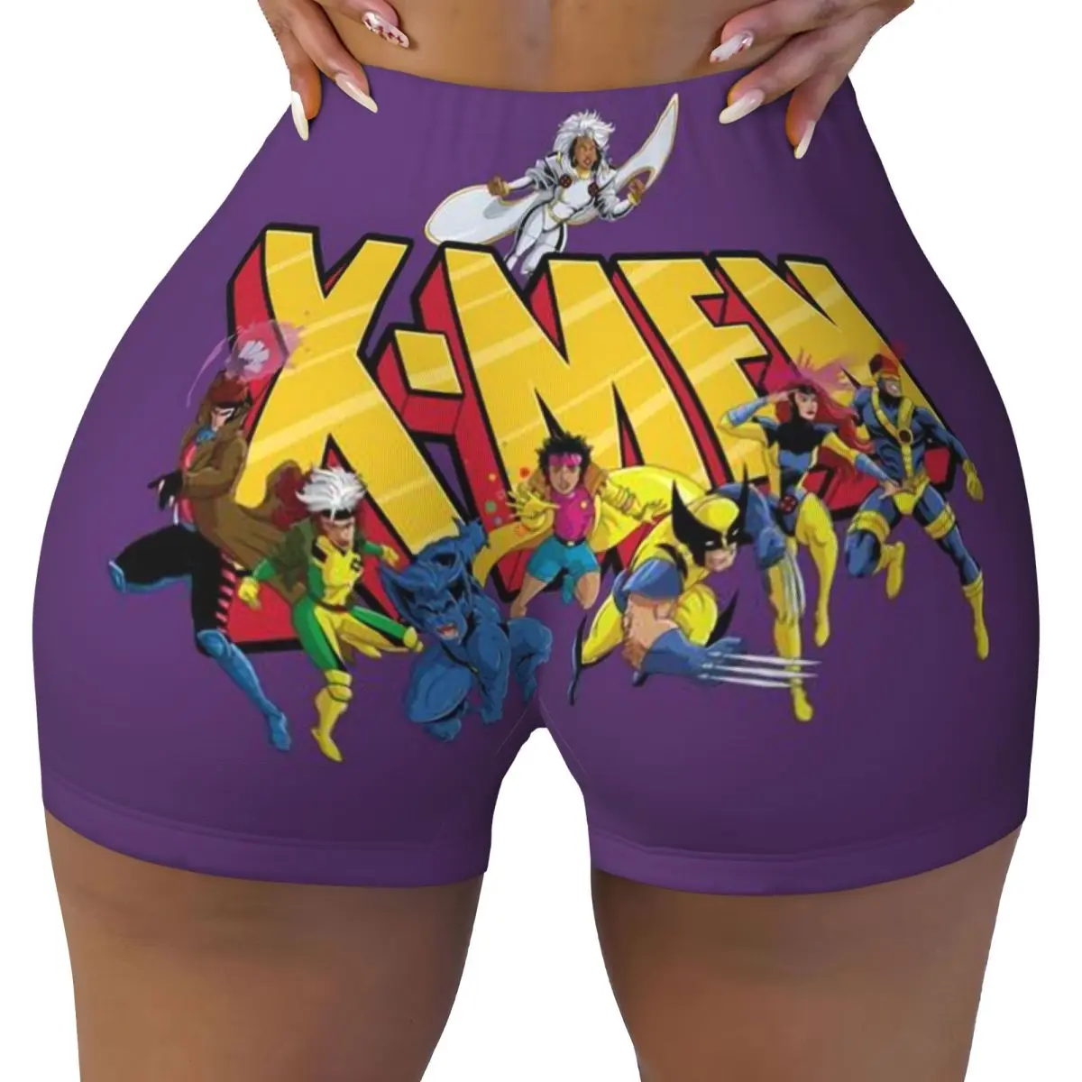 Custom X-Men Anime Volleyball Biker Workout Shorts Women's Athletic Gym Yoga Shorts
Custom X-Men Anime Volleyball Biker Workout Shorts Women's Athletic Gym Yoga Shorts