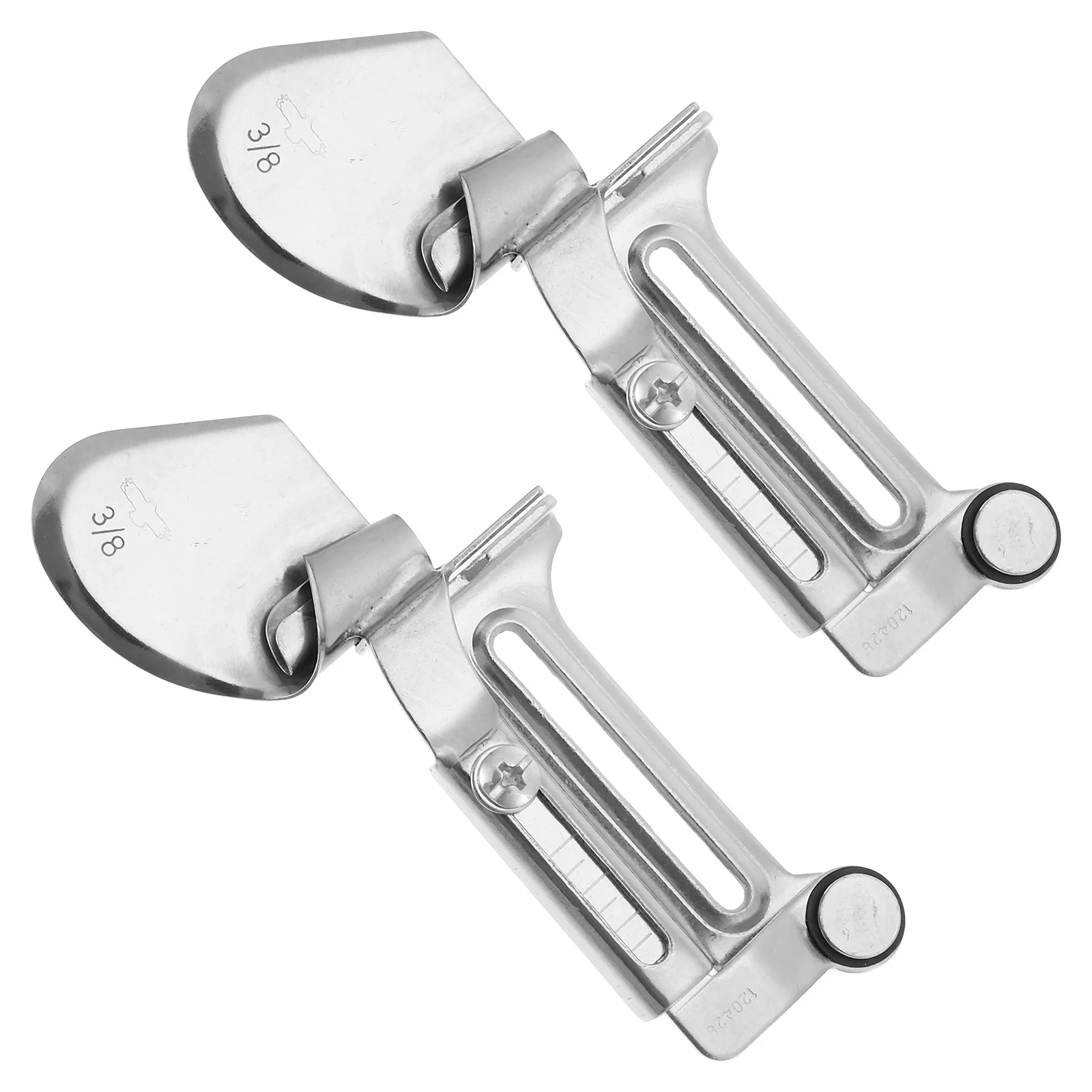 2Pcs Sewing Machine Binder Stainless Steel Curling Presser Feet Easy Install Lightweight Fabric Edges Folder Replacement
2Pcs Sewing Machine Binder Stainless Steel Curling Presser Feet Easy Install Lightweight Fabric Edges Folder Replacement