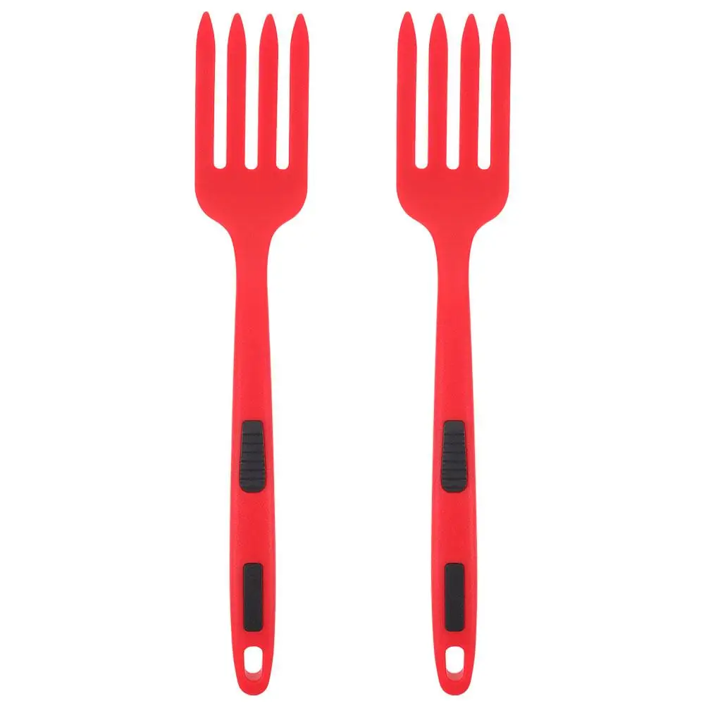 2 Pcs Silicone Cooking Fork Utensil Holder Mixing Kitchen Supply Ergonomic Food Household
2 Pcs Silicone Cooking Fork Utensil Holder Mixing Kitchen Supply Ergonomic Food Household
