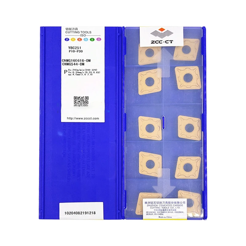 Original ZCCCT turning tool CNMG160616-DM YBC251 YBC252 carbide insert for cutting Tool
Original ZCCCT turning tool CNMG160616-DM YBC251 YBC252 carbide insert for cutting Tool