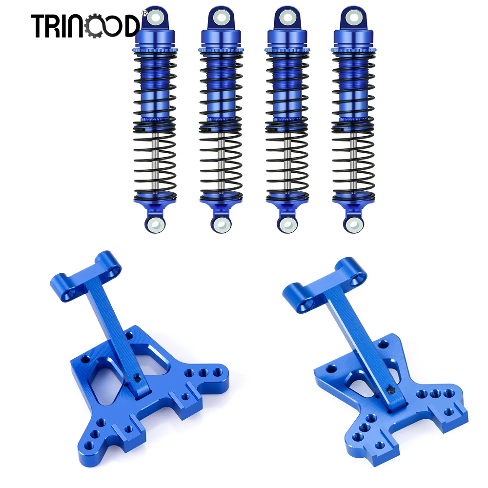 TRINOOD Shock Absorber Front and Rear Shock Brackets for 1/18 latrax teton Rc Car Upgrade Parts
TRINOOD Shock Absorber Front and Rear Shock Brackets for 1/18 latrax teton Rc Car Upgrade Parts