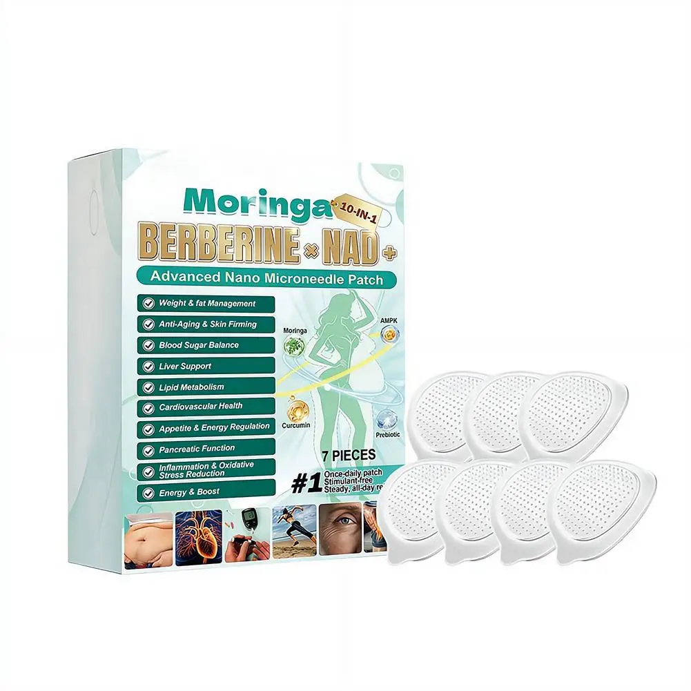 7Pcs/Box Advanced Nano Microneedle Body Patches, 10-in-1 Weight Management Support Patches Skin-Friendly Firming Health Care
7Pcs/Box Advanced Nano Microneedle Body Patches, 10-in-1 Weight Management Support Patches Skin-Friendly Firming Health Care