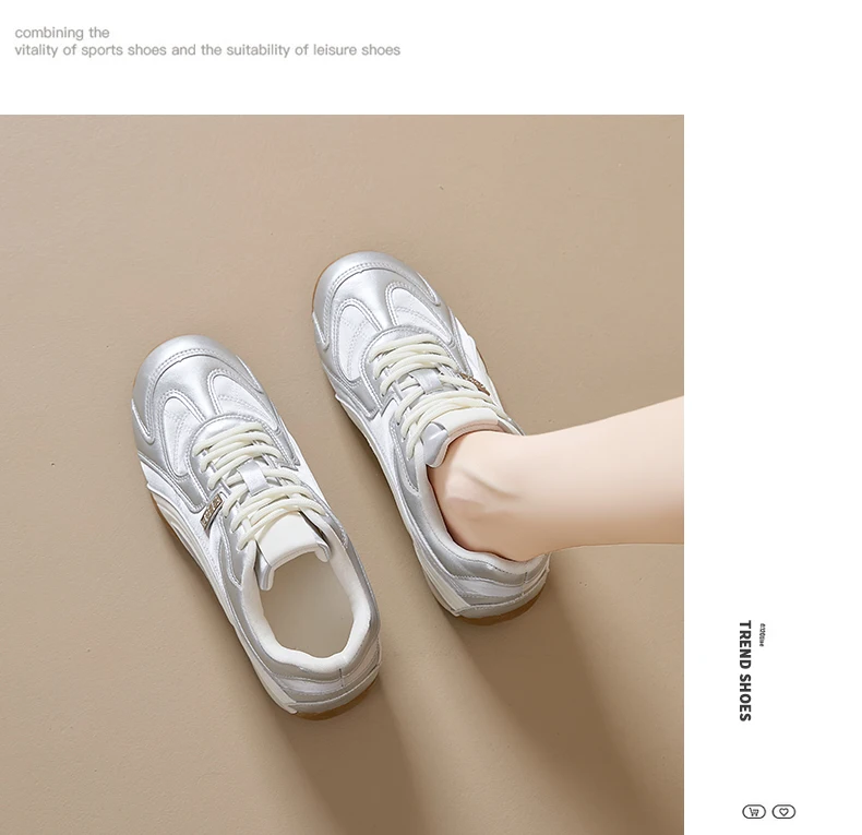 New Women Daily Casual Sneakers Monochrome Minimalist Design Cushioned Insole Wear Resistant Outdoor Walking Sports Footwear
New Women Daily Casual Sneakers Monochrome Minimalist Design Cushioned Insole Wear Resistant Outdoor Walking Sports Footwear