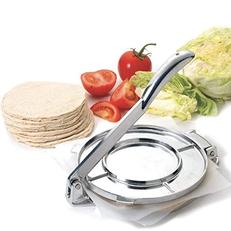 Mexican Pie Press Pancake Tortilla Maker Household Restaurant Kitchen Bakeware Tool Cooking Multifunctional Dough Pressing Tool
Mexican Pie Press Pancake Tortilla Maker Household Restaurant Kitchen Bakeware Tool Cooking Multifunctional Dough Pressing Tool