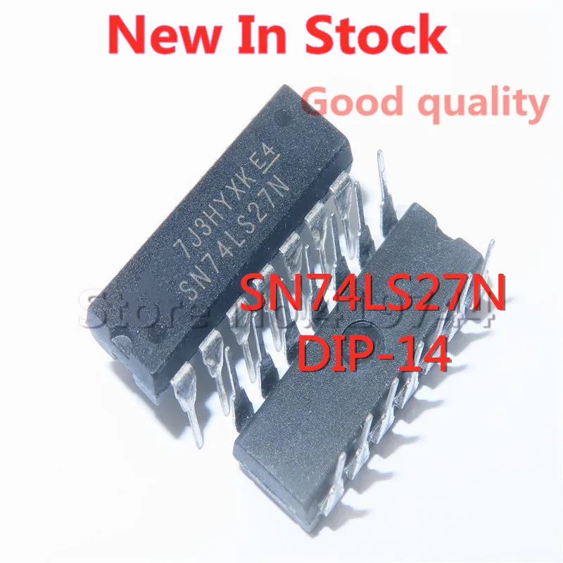 5 шт./лот SN74LS27N HD74LS27P 74LS27 DIP-14 3 входной терминал три или шлюз фотоэлемент новый оригинальный IC
5 шт./лот SN74LS27N HD74LS27P 74LS27 DIP-14 3 входной терминал три или шлюз фотоэлемент новый оригинальный IC