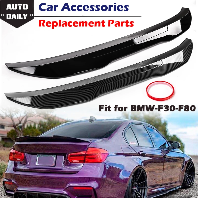 Car Rear Trunk Spoiler Lip Wing Extension Boot Flap Lip PSM Style Fit For BMW 3Series F30 4Door Sedan 2012-2018 F80 M3 2014-2019
Car Rear Trunk Spoiler Lip Wing Extension Boot Flap Lip PSM Style Fit For BMW 3Series F30 4Door Sedan 2012-2018 F80 M3 2014-2019