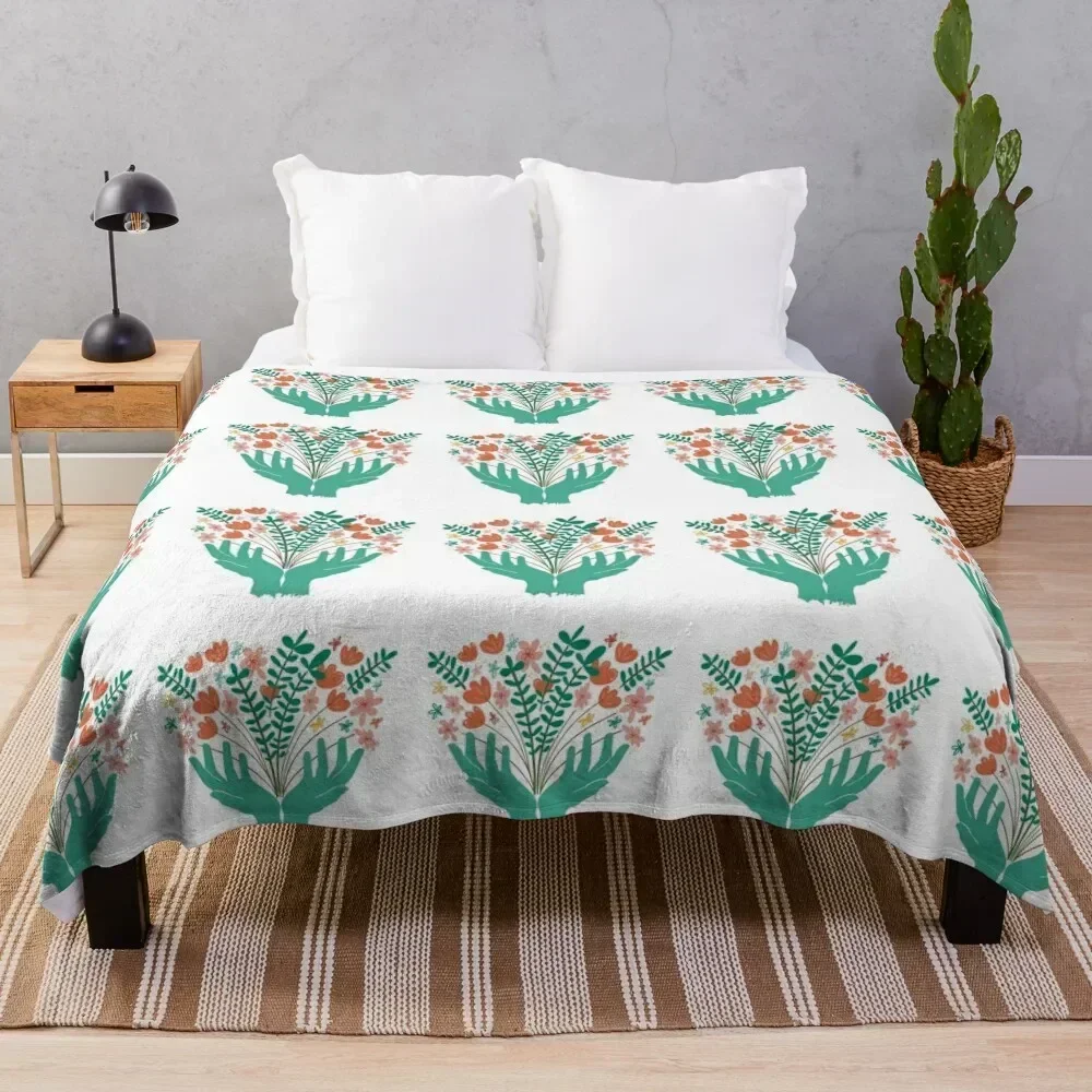 Teal Flower Power In Your Hands Throw Blanket Luxury Designer Thermals For Travel Beautifuls Winter beds Blankets
Teal Flower Power In Your Hands Throw Blanket Luxury Designer Thermals For Travel Beautifuls Winter beds Blankets