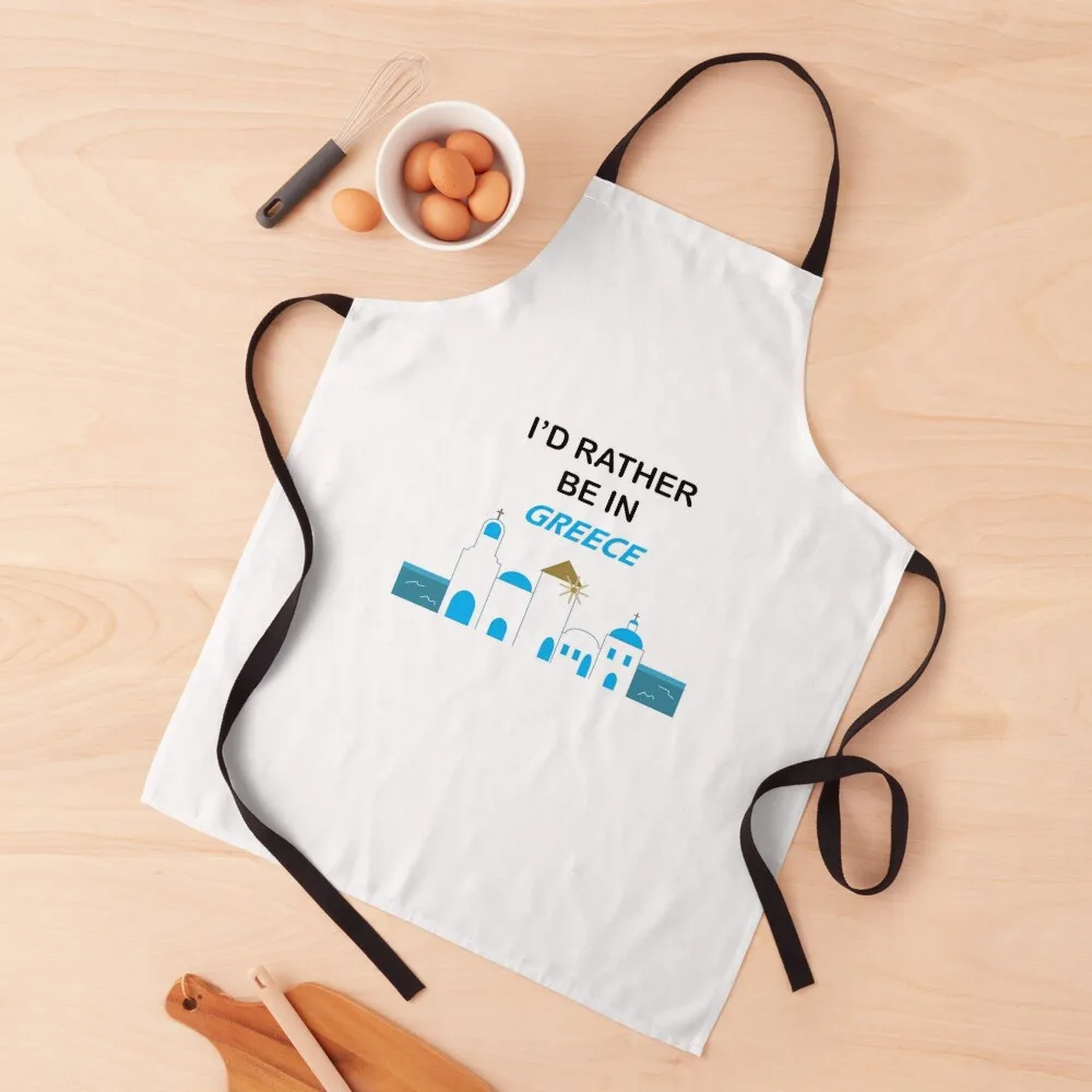 I'd Rather be in Greece Apron chef for man japanese style Kitchens Accessories Waterproof Kitchen Woman Apron
I'd Rather be in Greece Apron chef for man japanese style Kitchens Accessories Waterproof Kitchen Woman Apron