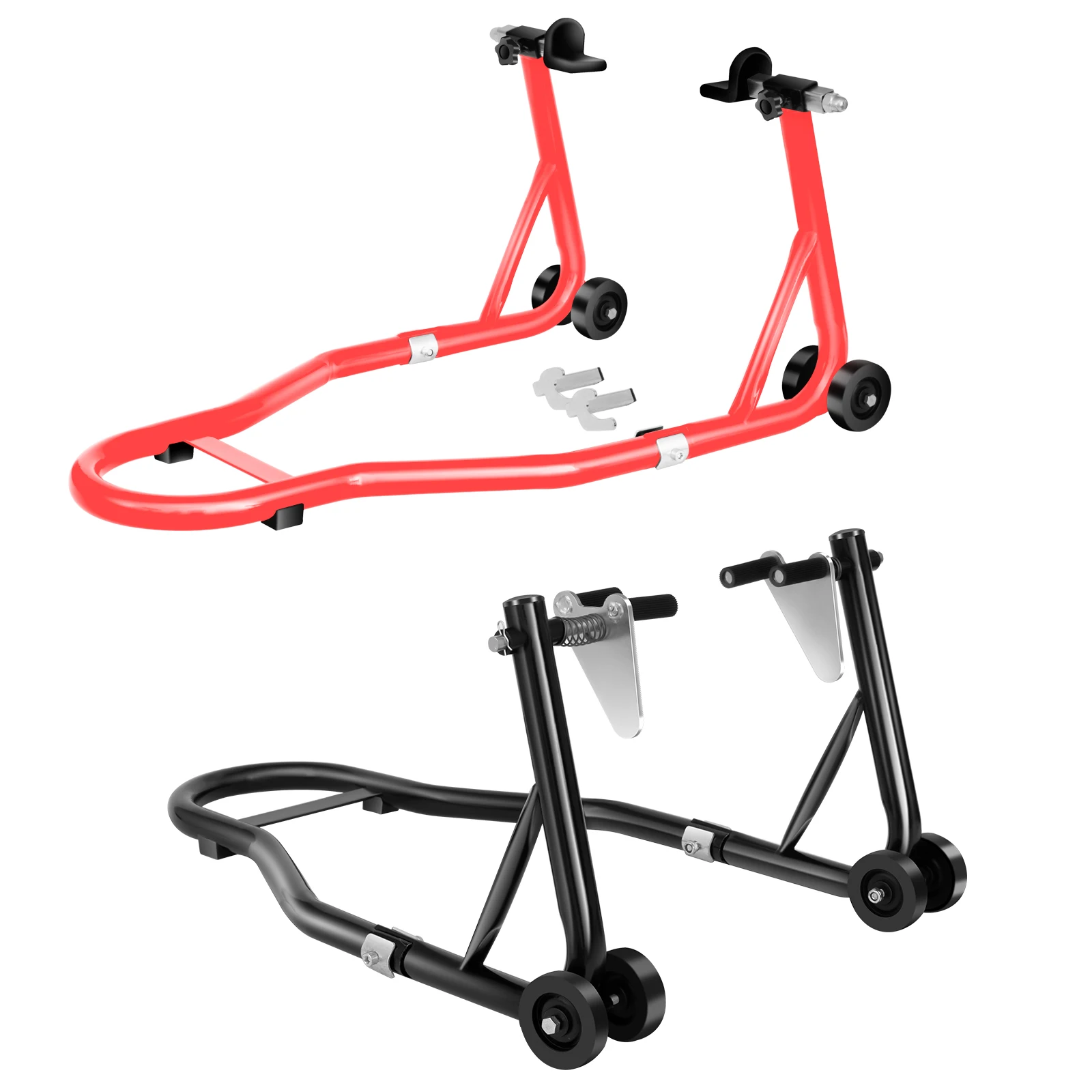 Motorcycle Repairing Tools Adjustable Front/Rear Wheel Support Lift Frame Alloy Lift Up Stand Bracket for Kawasaki Suzuki Honda
Motorcycle Repairing Tools Adjustable Front/Rear Wheel Support Lift Frame Alloy Lift Up Stand Bracket for Kawasaki Suzuki Honda