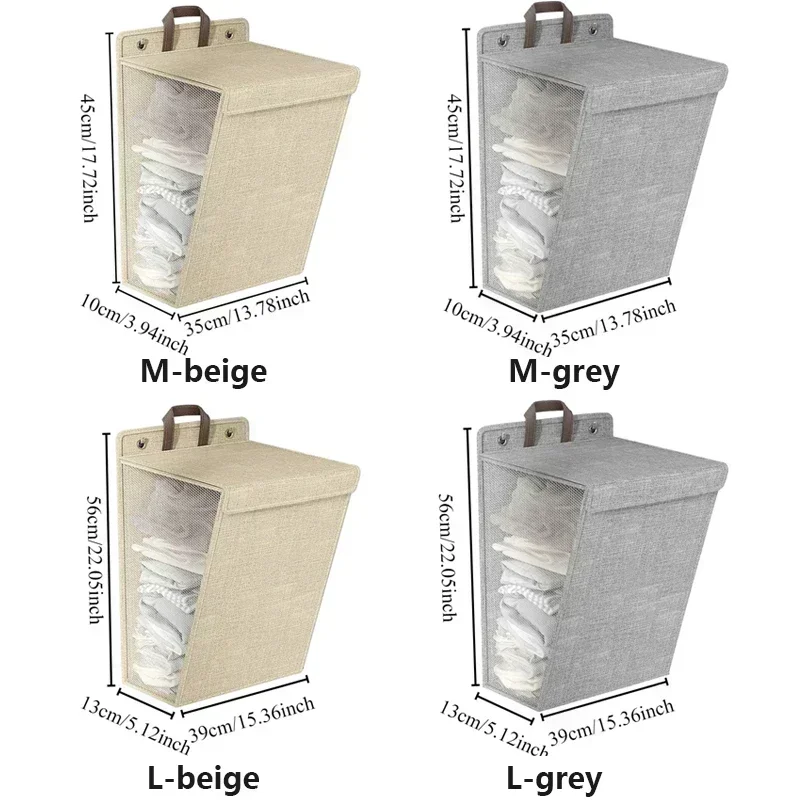 Large Capacity Dirty Clothes Washing Basket Foldable Laundry Basket Collapsible Laundry Hamper Wall Hanging Clothes Storage Bag
Large Capacity Dirty Clothes Washing Basket Foldable Laundry Basket Collapsible Laundry Hamper Wall Hanging Clothes Storage Bag
