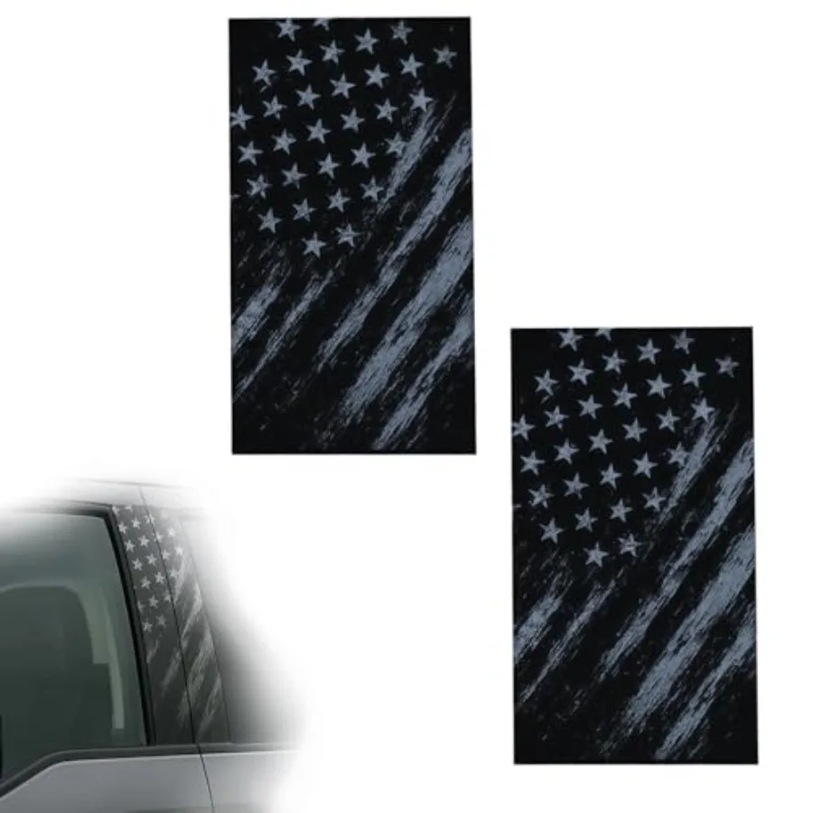 2 PCS Car B Pillar Stickers, Aged Patriotic American Flag Window Decal, Gloss PVC Center B Pillar Sticker Decal for Car Window
2 PCS Car B Pillar Stickers, Aged Patriotic American Flag Window Decal, Gloss PVC Center B Pillar Sticker Decal for Car Window