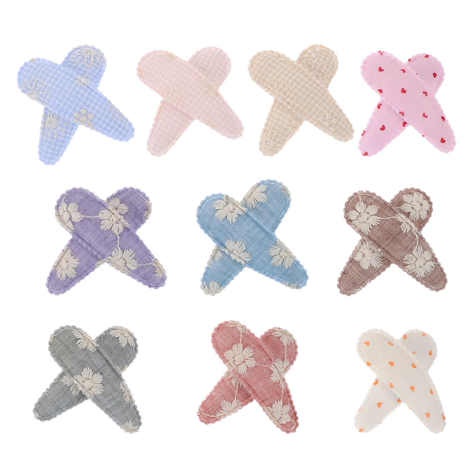 20Pcs Hair Clips Fabric Hairpins Embroidered Hair Accessories for Party Casual Styling Hairpin
20Pcs Hair Clips Fabric Hairpins Embroidered Hair Accessories for Party Casual Styling Hairpin
