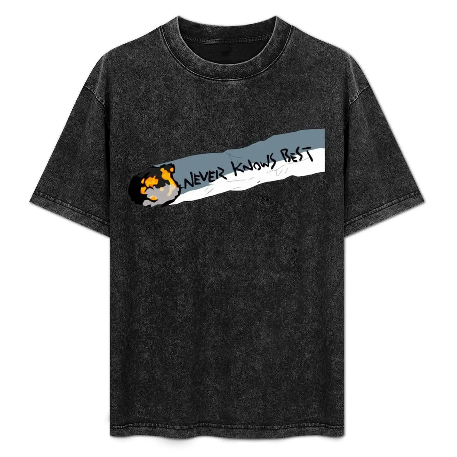 NEVER KNOWS BEST FLCL T-Shirt Casual Basic Short Sleeve T-Shirt
NEVER KNOWS BEST FLCL T-Shirt Casual Basic Short Sleeve T-Shirt