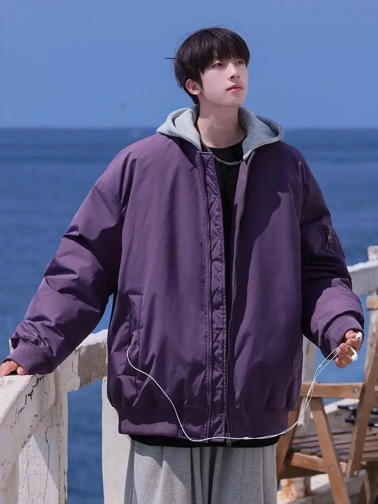 Retro American Hooded Cotton Jaet for Young Men Casual Loose Fit Warm Zipper Long Sve Flight Jaet Daily Wear
Retro American Hooded Cotton Jaet for Young Men Casual Loose Fit Warm Zipper Long Sve Flight Jaet Daily Wear