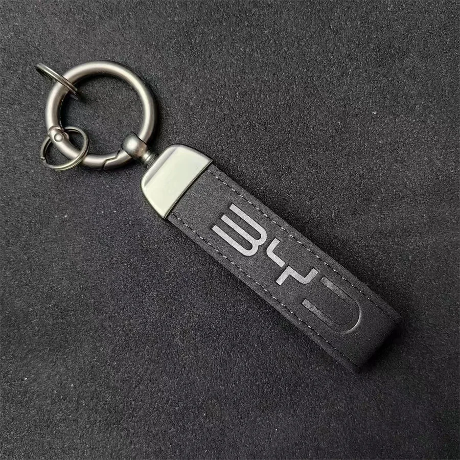 New Car Suede Leather Luxury Keyring BYD Keychain For BYD Seal F3 Atto 3 Tang Qin Han Song Plus Zinc Alloy Chain Key Accessories
New Car Suede Leather Luxury Keyring BYD Keychain For BYD Seal F3 Atto 3 Tang Qin Han Song Plus Zinc Alloy Chain Key Accessories