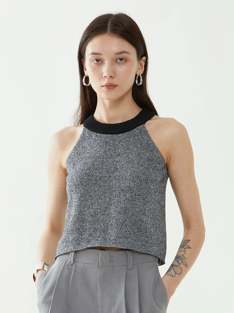 ROHEME ort круглый вязаный топ Ne Svel с полосками, женский весенне-осенний цветной жилет с ремешком
ROHEME ort круглый вязаный топ Ne Svel с полосками, женский весенне-осенний цветной жилет с ремешком