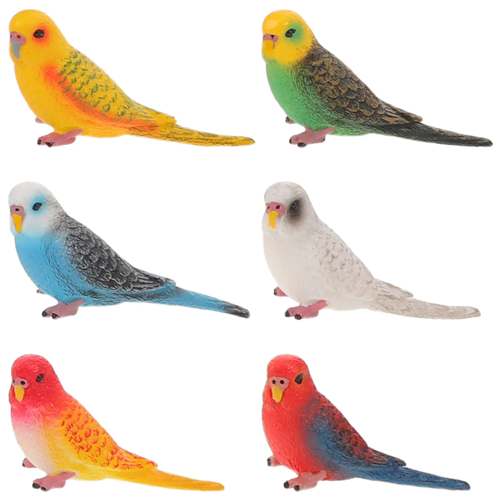 6Pcs Artificial Parrots Realistic Plastic Birds for Kids Education Home Decoration Bird Party Favors Simulation Bird Decoration
6Pcs Artificial Parrots Realistic Plastic Birds for Kids Education Home Decoration Bird Party Favors Simulation Bird Decoration