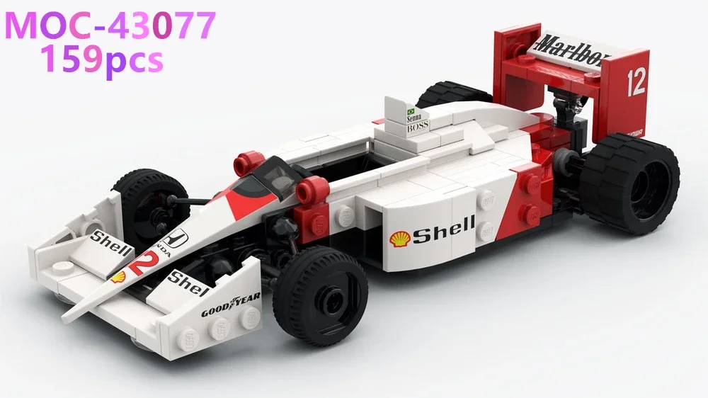 MOC-43077 race car 159 pieces compatible building toy blocks for children's Christmas gifts
MOC-43077 race car 159 pieces compatible building toy blocks for children's Christmas gifts