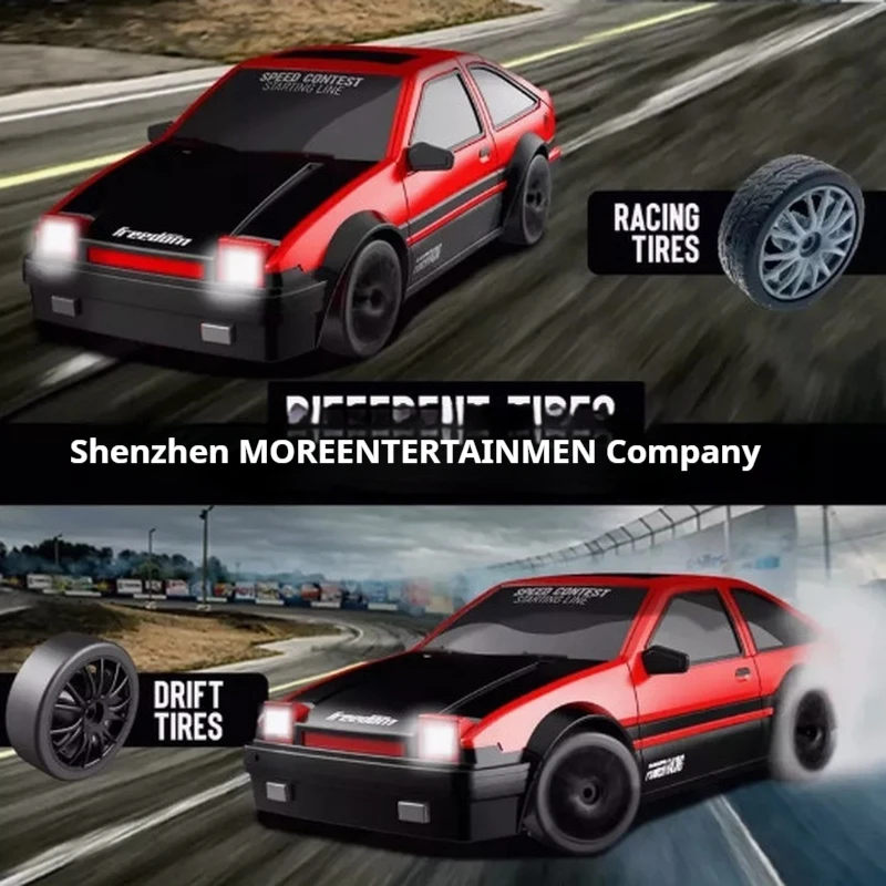 Автомобиль с дистанционным управлением для дрифта, маленький Ae86, гоночный автомобиль с полным приводом, зарядка, высокоскоростной детский игрушечный автомобиль Gtr
Автомобиль с дистанционным управлением для дрифта, маленький Ae86, гоночный автомобиль с полным приводом, зарядка, высокоскоростной детский игрушечный автомобиль Gtr