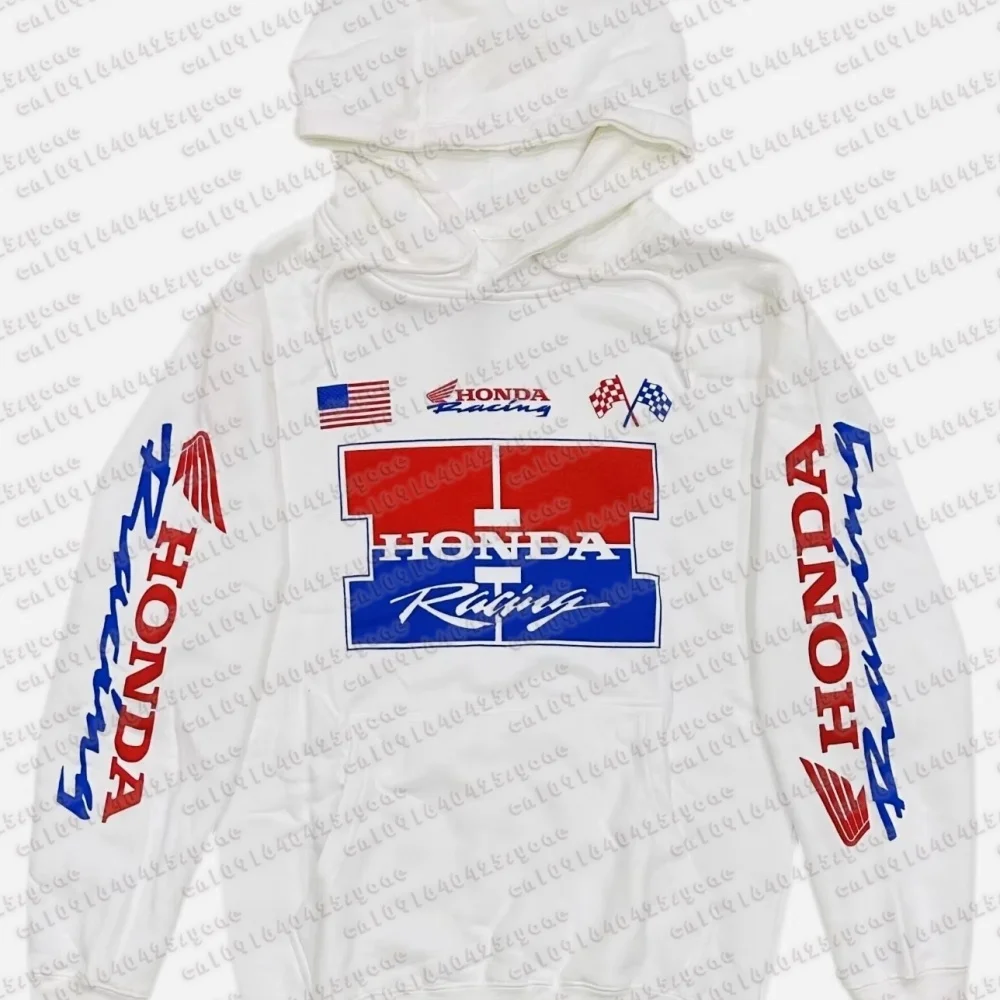 2025 мотоциклетная толстовка с принтом логотипа Honda, осенне-зимняя мужская и женская универсальная уличная одежда, повседневная толстовка с капюшоном
2025 мотоциклетная толстовка с принтом логотипа Honda, осенне-зимняя мужская и женская универсальная уличная одежда, повседневная толстовка с капюшоном