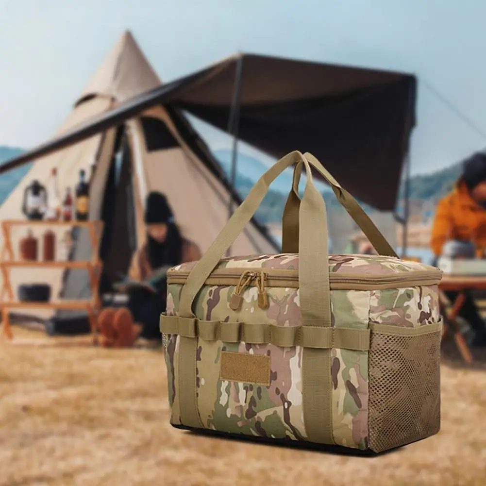 20L Camping Storage Bag Large Capacity Foldable Picnic Storage Bag with Compartments 600D Oxford Fabric Trunk Storage Bag
20L Camping Storage Bag Large Capacity Foldable Picnic Storage Bag with Compartments 600D Oxford Fabric Trunk Storage Bag