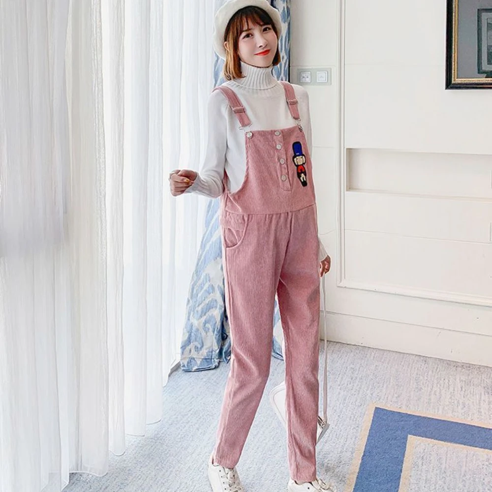 New Spring & Autumn Maternity Overalls Pants Cotton Casual Fashion Loose Straight Trousers Pregnant Women clothing pregnancy
New Spring & Autumn Maternity Overalls Pants Cotton Casual Fashion Loose Straight Trousers Pregnant Women clothing pregnancy