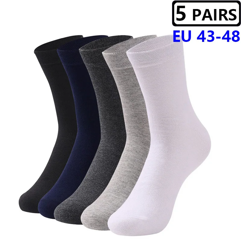 10pcs=5pairs Men Cotton Socks Classic Black Business Men Socks Soft Breathable Summer Winter for Male Socks Plus Size EU46,47,48
10pcs=5pairs Men Cotton Socks Classic Black Business Men Socks Soft Breathable Summer Winter for Male Socks Plus Size EU46,47,48