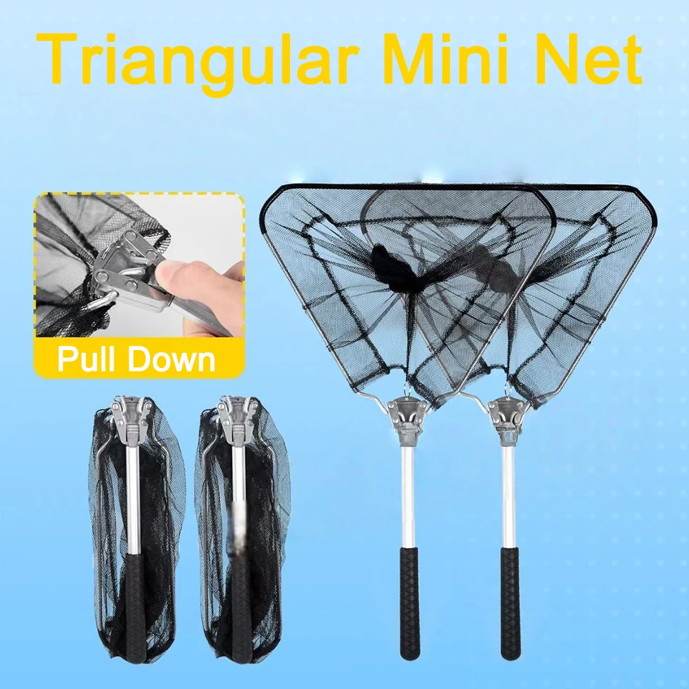 Folding Fly Fishing Net Easy Carry Portable Landing Net with Rubber Handle Trout Network Fishing Mesh Stream Fishing Tool
Folding Fly Fishing Net Easy Carry Portable Landing Net with Rubber Handle Trout Network Fishing Mesh Stream Fishing Tool